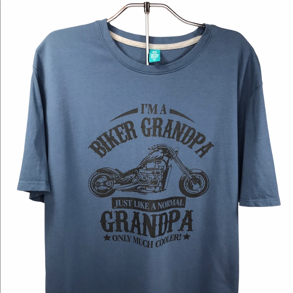 Graphic Tshirt Biker Grandpa Sz XL Fathers Day EUC